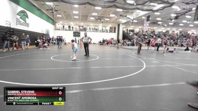 Round 2 - Vincent Amorosa, Black Fox Wrestling Academy vs Gabriel Stevens, Greater Heights Wrestling