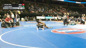 138 Class 3 lbs Semifinal - Julian Smith, Whitfield vs Jaylen Civil, Warrensburg