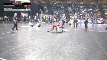 133 lbs Quarterfinal - Tyler Ferrara, Cornell vs Max Leete, American