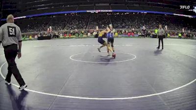 D3-113 lbs 7th Place Match - Jack Reyes, Algonac vs Brady Demory, Gladwin HS