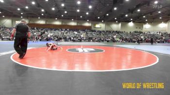 70 lbs Semifinal - Slate Bayona, RedWave Wrestling vs Yareli Flores, Warriors Of Christ WOC