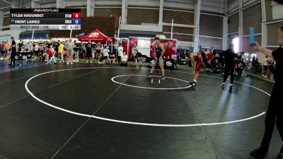 138 lbs Cons. Round 4 - Tyler Khoundet, Utah vs Trent Lainez, Colorado