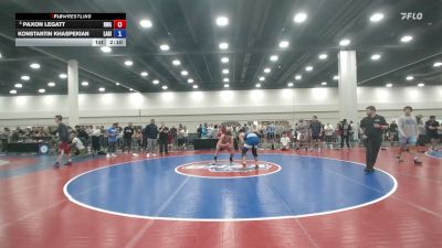 165 lbs Quarters - Paxon Legatt, Roundtree Wrestling Academy vs Konstantin Khaspekian, Lake Gibson