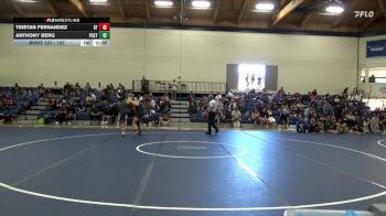 157 lbs Quarterfinal - Tristan Fernandez, San Francisco State vs Anthony Berg, Cal Poly SLO