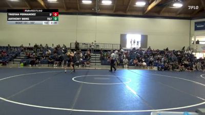 157 lbs Quarterfinal - Tristan Fernandez, San Francisco State vs Anthony Berg, Cal Poly SLO