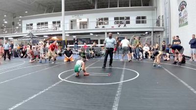 60 lbs Semis (4 Team) - Logan Palermo, New England Gold vs Jariah Moua, Full Circle