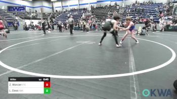 80 lbs Rr Rnd 3 - Zaiden Wanzer, Chandler Takedown Club vs Landon Dass, Shelton Wrestling Academy