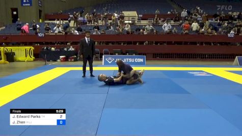 Jamual Edward Parks vs Jimmy Zhen 2024 Pan IBJJF Jiu-Jitsu No-Gi Championship