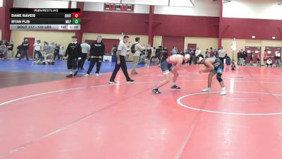 150 lbs Round Of 16 - Dane Raveis, South Side Wrestling Club vs Ryan Flis, Milford