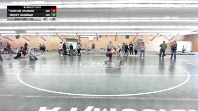 160 lbs 3rd Place - Konrad Haugeto, Hopewell vs Brody Heckman, East Bethany