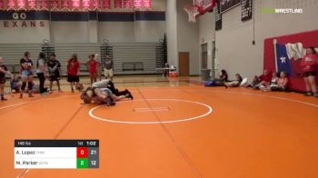 148 lbs Rr Rnd 5 - Alexis Lopez, Texans Black Ladies vs Mattison Parker, Sisters On The Mat