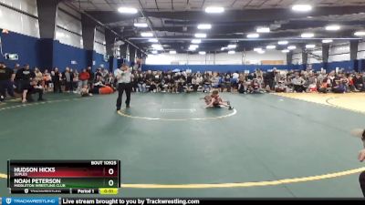 58 lbs Cons. Round 3 - Hudson Hicks, Suples vs Noah Peterson, Middleton Wrestling Club