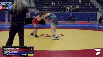 59 kg Quarterfinal - Marquesis Haintz, Burnaby Mountain WC vs Michaela Rankin, Brock WC