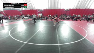 USA Junior Boys - 175 lbs Cons. Semis - Carter Bighley, Victory School Of Wrestling vs Landon Busch, Cuba City Wrestling Club