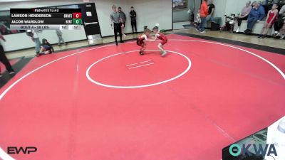 58 lbs Rr Rnd 1 - Lawson Henderson, Spartan Wrestling Fort Smith vs Jacob Wardlow, Heat