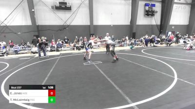 109 lbs Semifinal - Elijah Jones, Independent vs Tadhg McLaimtaig, Priest River Wrestling Cl