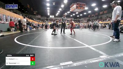 100 lbs Consi Of 8 #1 - Knox Rillema, Lexington Wrestling Club vs Jackson Anderson, Saints Youth Wrestling Club