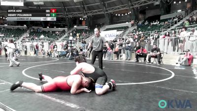 Consi Of 4 - Jayce Aziz, HURRICANE WRESTLING ACADEMY vs Henry Polumbus, Victory Youth Wrestling