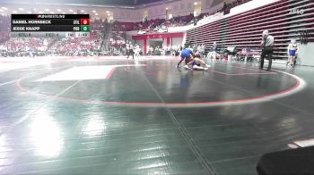 285 lbs Quarterfinals (8 Team) - Jesse Knapp, PIEDMONT vs Daniel Hornbeck, STILLWATER