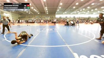 106 lbs Rr Rnd 1 - Asadadeen Moazeb, Diesel Wrestling Academy vs Cyrus Woodberry, MI MAFIA (COBRA MAFIA)