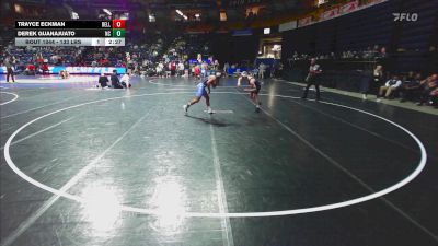 133 lbs Round Of 32 - Trayce Eckman, Bellarmine vs Derek Guanajuato, North Carolina