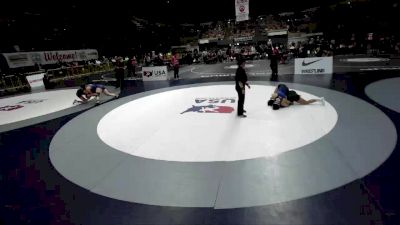 135 lbs Champ. Rd Of 16 - Jen Harness, Ukiah High School Wrestling vs Briseis Ayala, Los Bandidos Wrestling Club