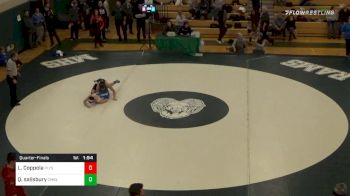 152 lbs Quarterfinal - Lucas Coppola, Plymouth South vs Quintyn Salisbury, Cumberland