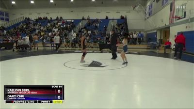 103 lbs Quarterfinal - Darci Chiu, Cerritos College vs Kaelynn Seidl, University Nevada Las Vegas