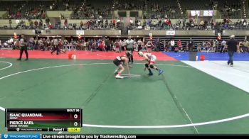 85 lbs Quarterfinal - Pierce Karl, Crass Trained vs Isaac Quandahl, NEIWC