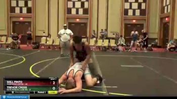 180 lbs Round 2 (6 Team) - Will Pinto, Team Kong United vs Trevor Cross, Elite Athletic Club WE