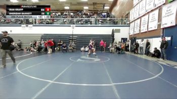 87 lbs 3rd Place Match - Rian Knapp, Middleton Wrestling Club vs Sheridan Bassett, Emmett Wrestling Club