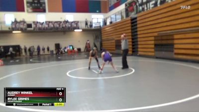 110 lbs Cons. Semi - Rylee Grimes, Mountainside vs Audrey Winkel, Sunset