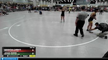 145 lbs Cons. Round 1 - Samantha Carrico, Franklin Wrestling Club vs Jayada Ramos, Stay Sharp Wrestling Club