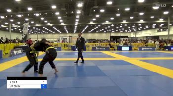 LEILA ISABELLE PAREDES vs JAZMIN SCOTT MARIE TAYLOR 2023 IBJJF Jiu-Jitsu CON International