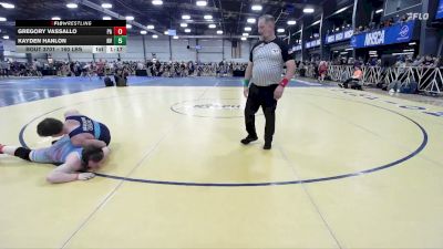 160 lbs Round Of 64 - Gregory Vassallo, PA vs Kayden Hanlon, NV