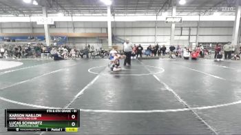 81 lbs Quarterfinal - Lucas Schwartz, Suples Wrestling Club vs Karson Naillon, Hawk Wrestling Club