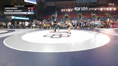 150 lbs Champ. Rd Of 64 - Aaron Schmitz, MT vs Gregory Torosian, CA