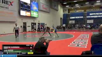 141 lbs Cons. Round 3 - Luis Ramos, CA State University Bakersfield vs Dwayne Guerrero, Menlo