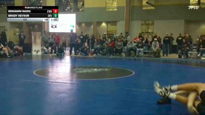 157 lbs Benjamin Nadig, Sturgis Brown vs Brody Keysor, Sidney / Fairview