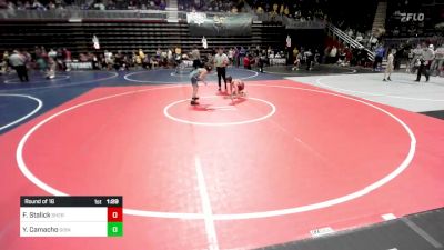 98 lbs Round Of 16 - Finn Stalick, Sheridan WC vs Yuriah Camacho, Sidney WC