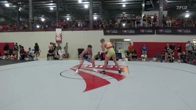 87 kg Round Of 16 - Jared Voss, Delaware County Wrestling Club vs Michael Altomer, Curby 3 Style Wrestling Club