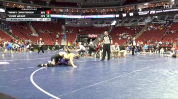2A-215 lbs 3rd Place Match - Chris Wrage, Central DeWitt vs Henry Christensen, North Polk