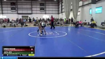 106 lbs Round 1 (3 Team) - Drew Roggie, SLAUGHTER HOUSE WRESTLING CLUB vs Seth Ayo, BUFFALO WRESTLING CLUB