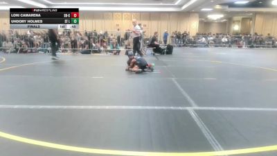 46 lbs Final - Loki Camarena, So-Cal Hammers vs Uhdory Holmes, St Louis Warrior