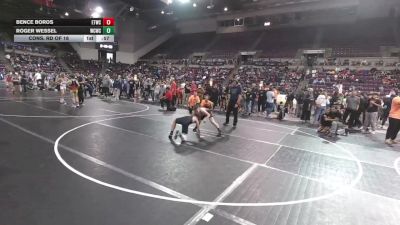 115 lbs Cons. Rd Of 16 - Roger Wessel, Wrecking Crew Wrestling Club vs Bence Boros, Erie Tigers Wrestling Club