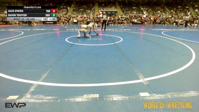 96 lbs Round Of 32 - Jace Evers, PINnacle vs Gavin Troyer, SWAT
