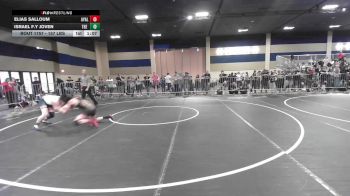 157 lbs Round Of 128 - Elias Salloum, Ayala vs Israel F.Y Joven, The Wrestling Factory