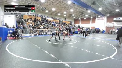 120 lbs Cons. Round 3 - Simon Lee, Crespi vs Jack Espinoza, Rim Of The World