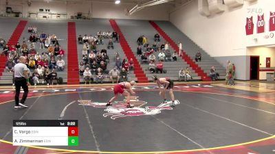 125 lbs Rr Rnd 1 - Austin Zimmerman, Edinboro vs Chris Vargo, Edinboro