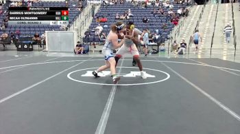 197 lbs Cons. Round 2 - Micah Oltmanns, Williams Baptist vs Darrius Montgomery, Funky Monkey